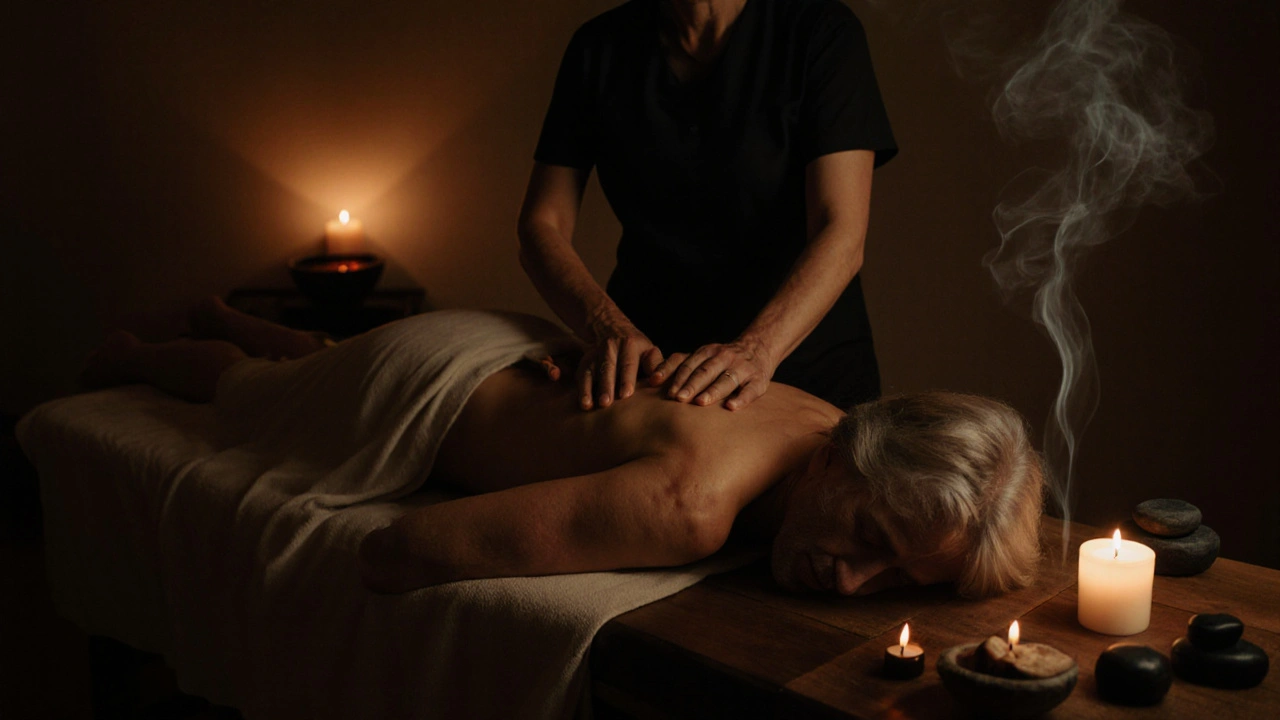 Tantrická masáž při menopauze: Jak podpořit sexuální touhu přirozenou cestou